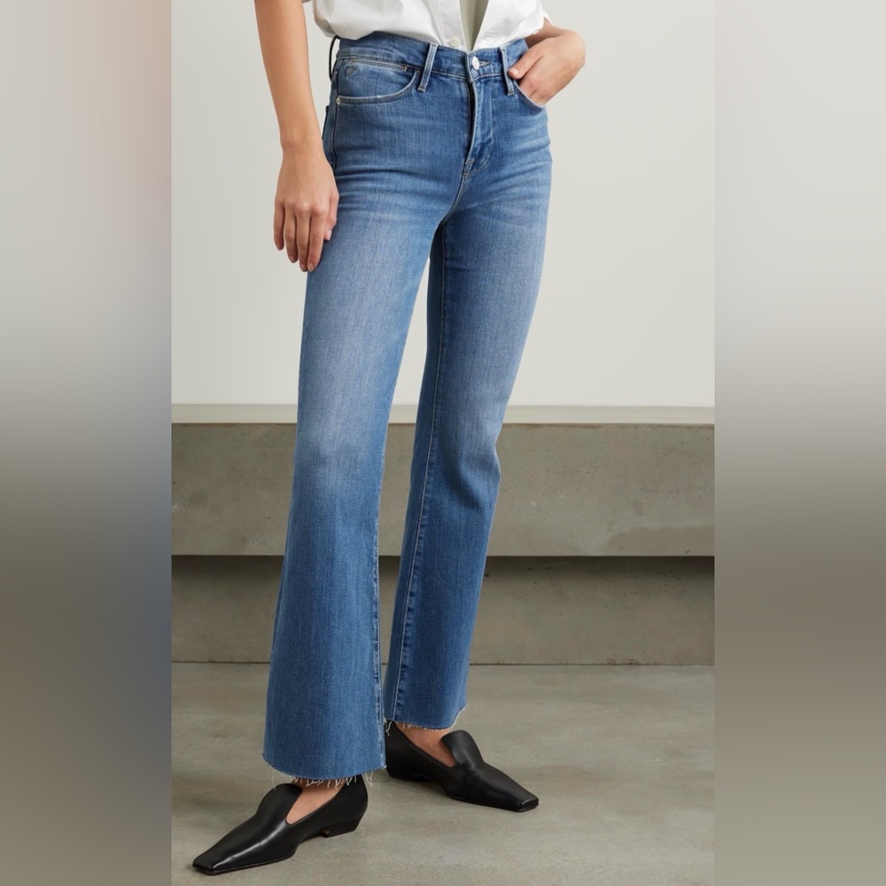 Frame Denim Le Easy Flare Jeans - Picture 13 of 16